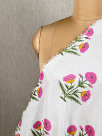 Printed Muslin Fabric