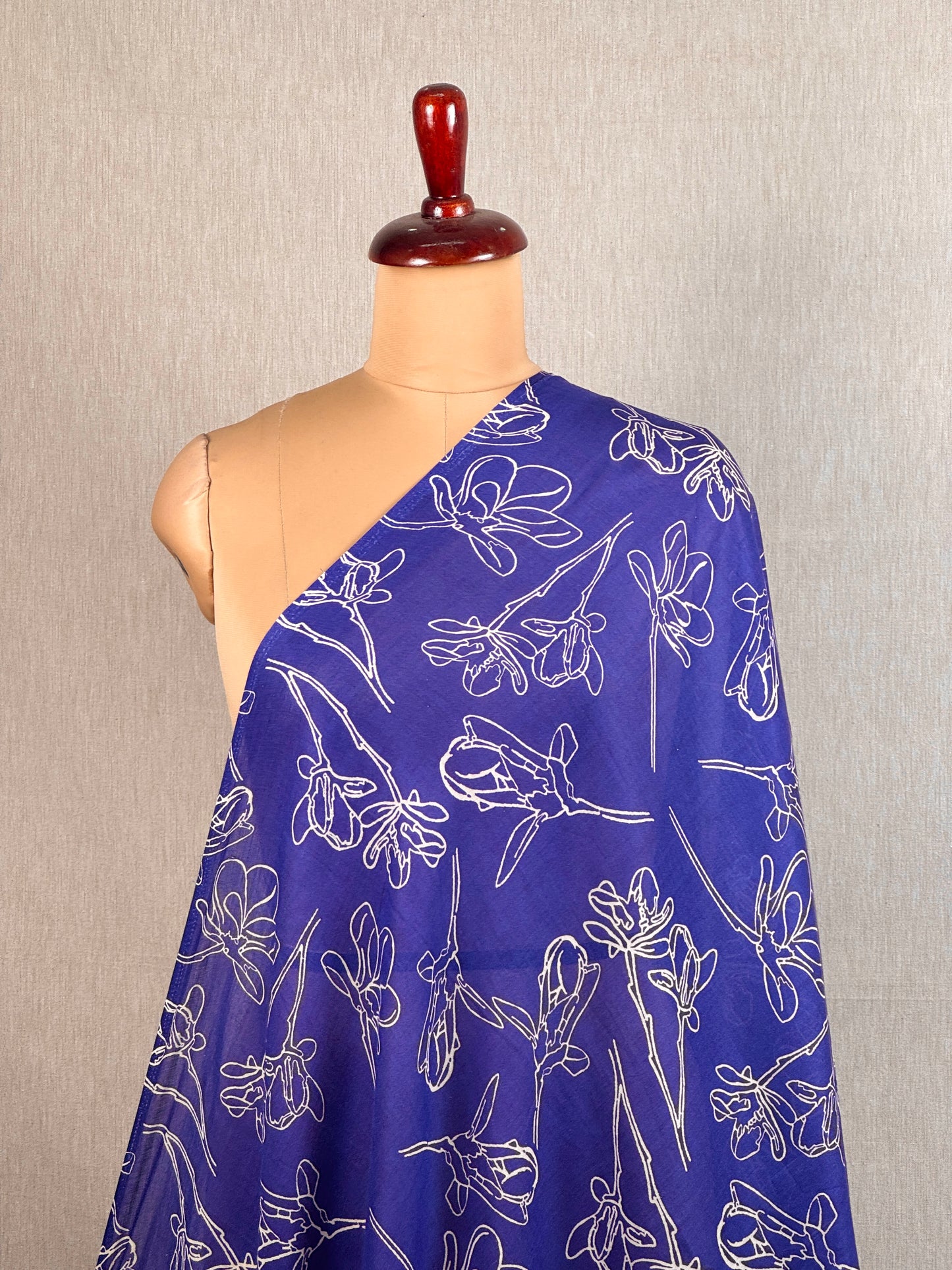 Digital Printed Mulmul Cotton  Fabric
