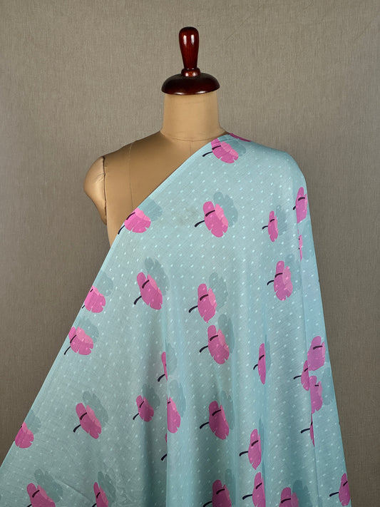 Printed Dobby Cotton Fabric