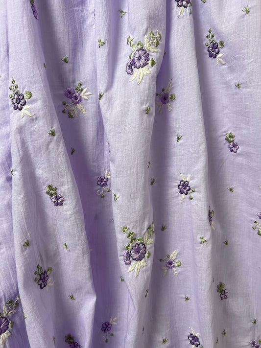 Embroidered Cotton Fabric