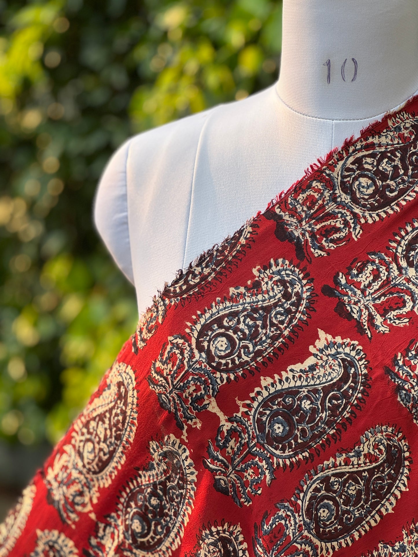 Block Printed Kalamkari Modal Fabrics
