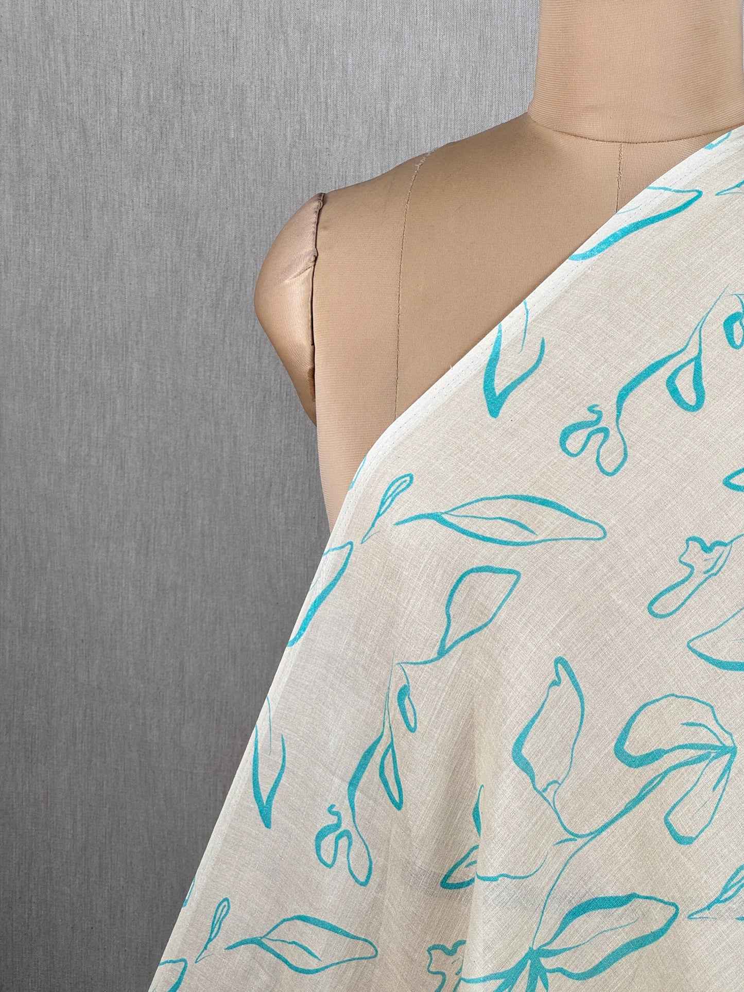 Digital Printed Mulmul Cotton  Fabric