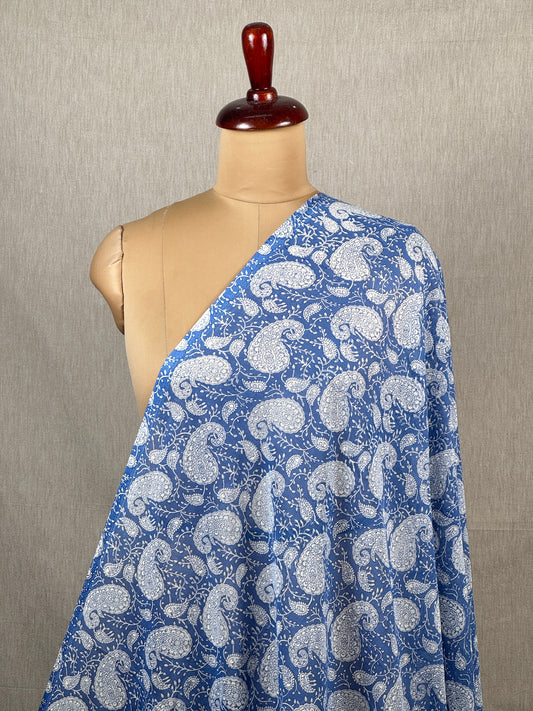 Printed Voile Cotton  Fabric