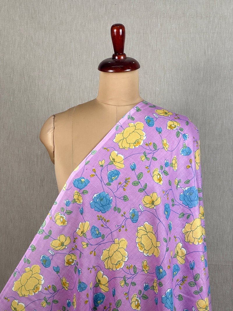 Printed Mulmul Cotton  Fabric