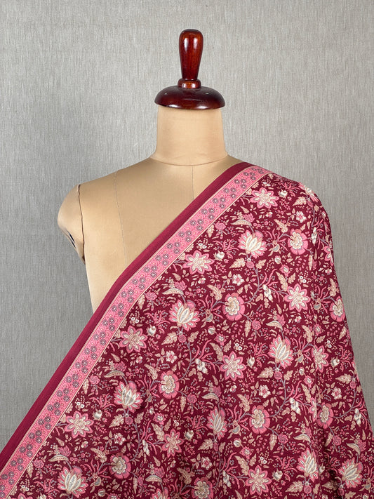 Discharge Printed Cotton Fabric