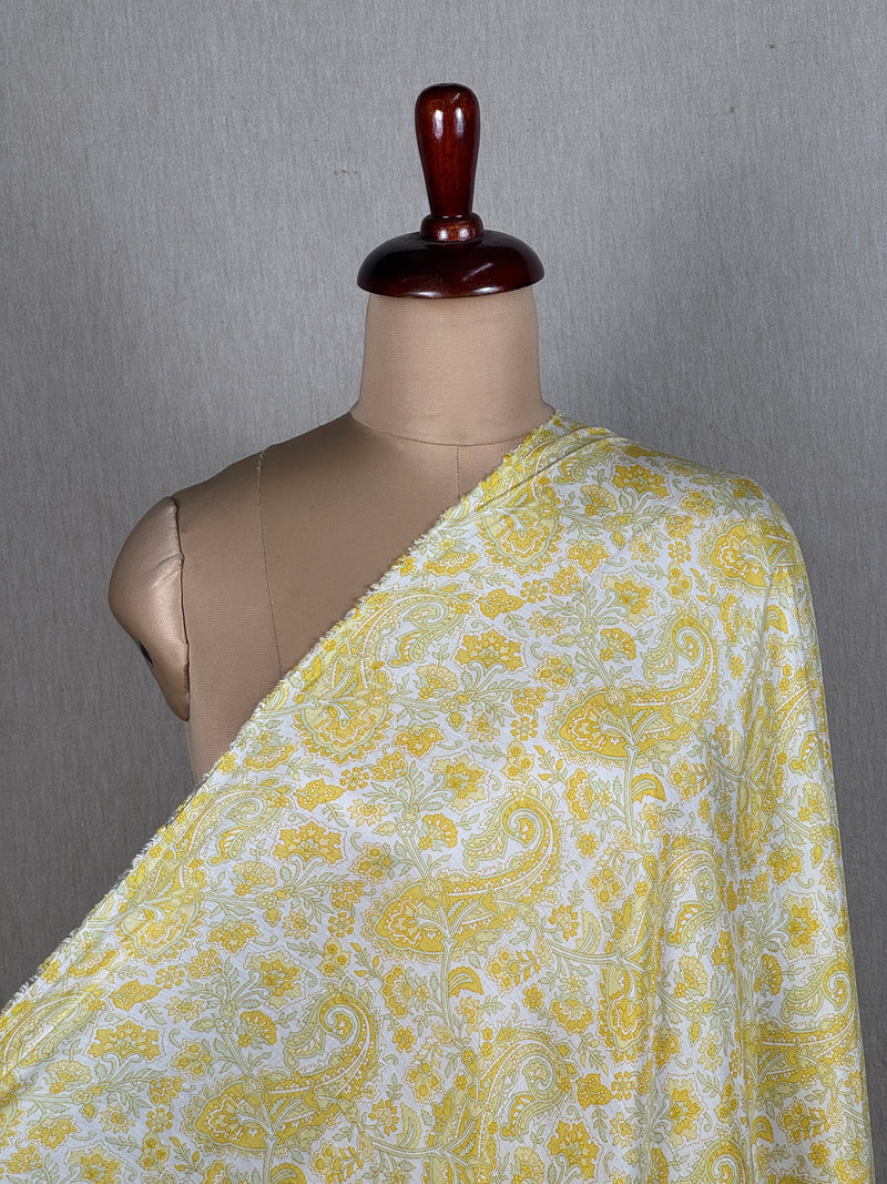 Printed Muslin Fabric