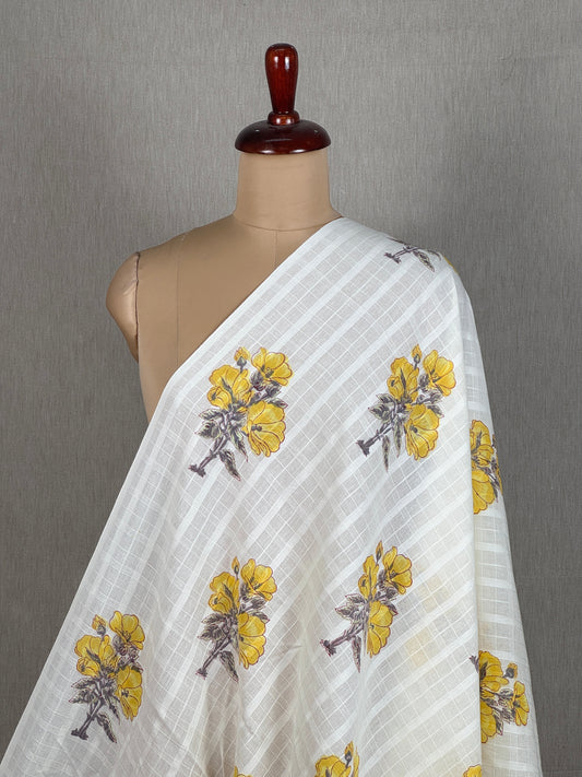 Block Printed Cotton Fabric