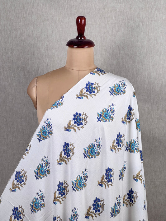 Printed Muslin Fabric