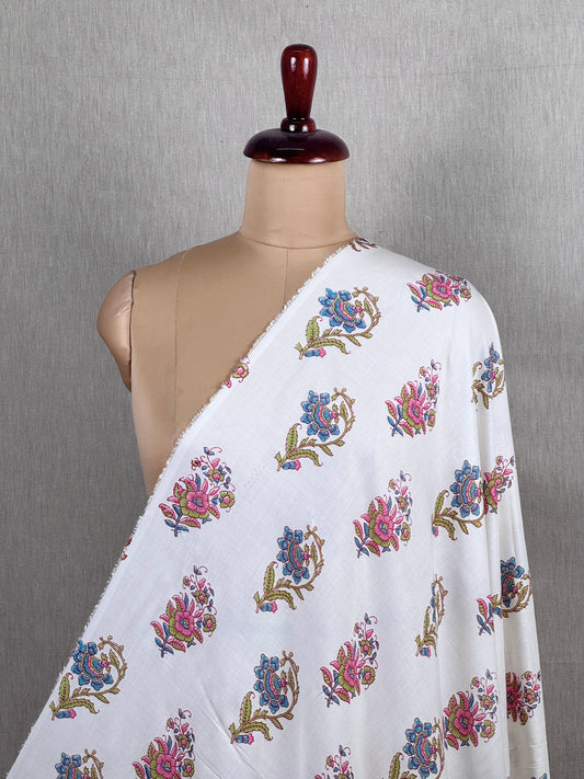 Printed Muslin Fabric