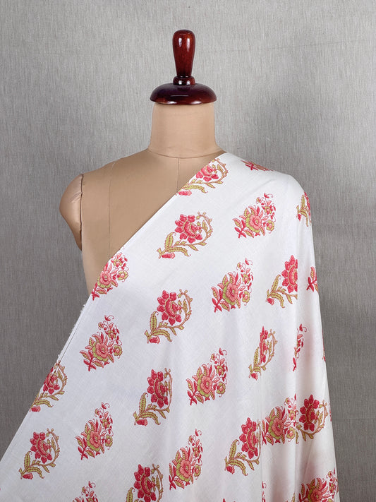 Printed Muslin Fabric