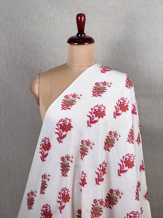 Printed Muslin Fabric