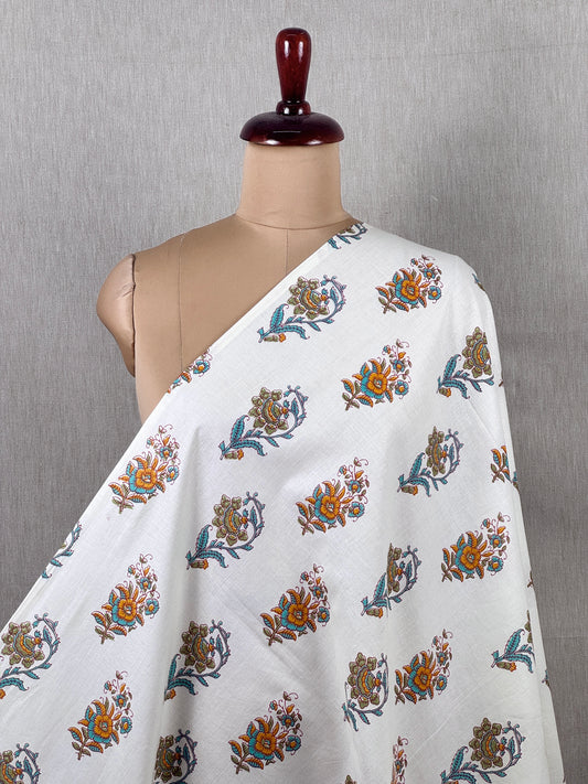 Printed Cambric Cotton  Fabric