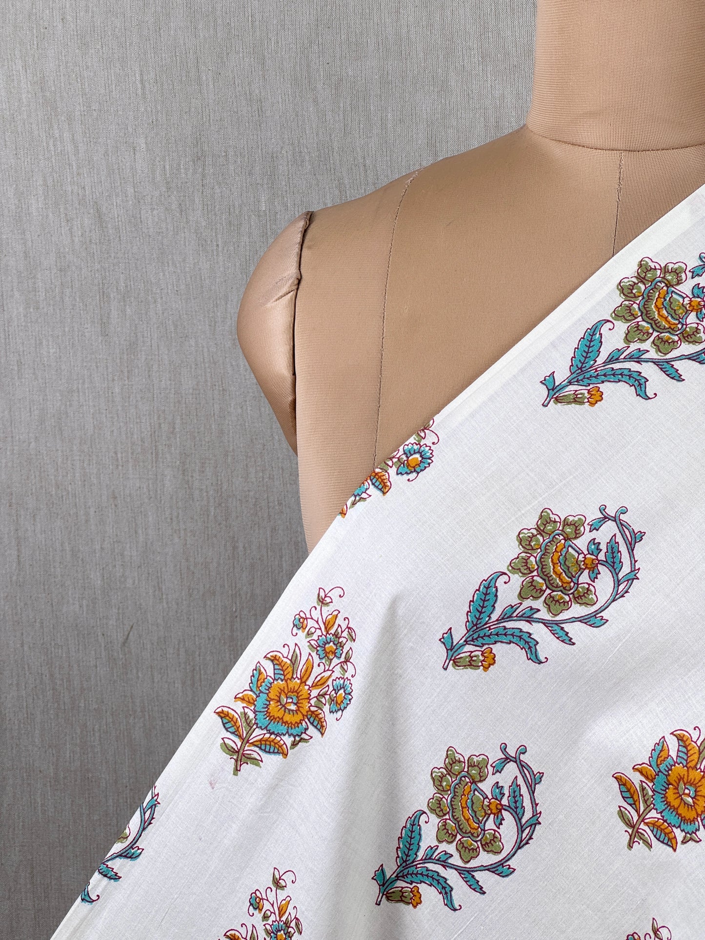 Printed Cambric Cotton  Fabric