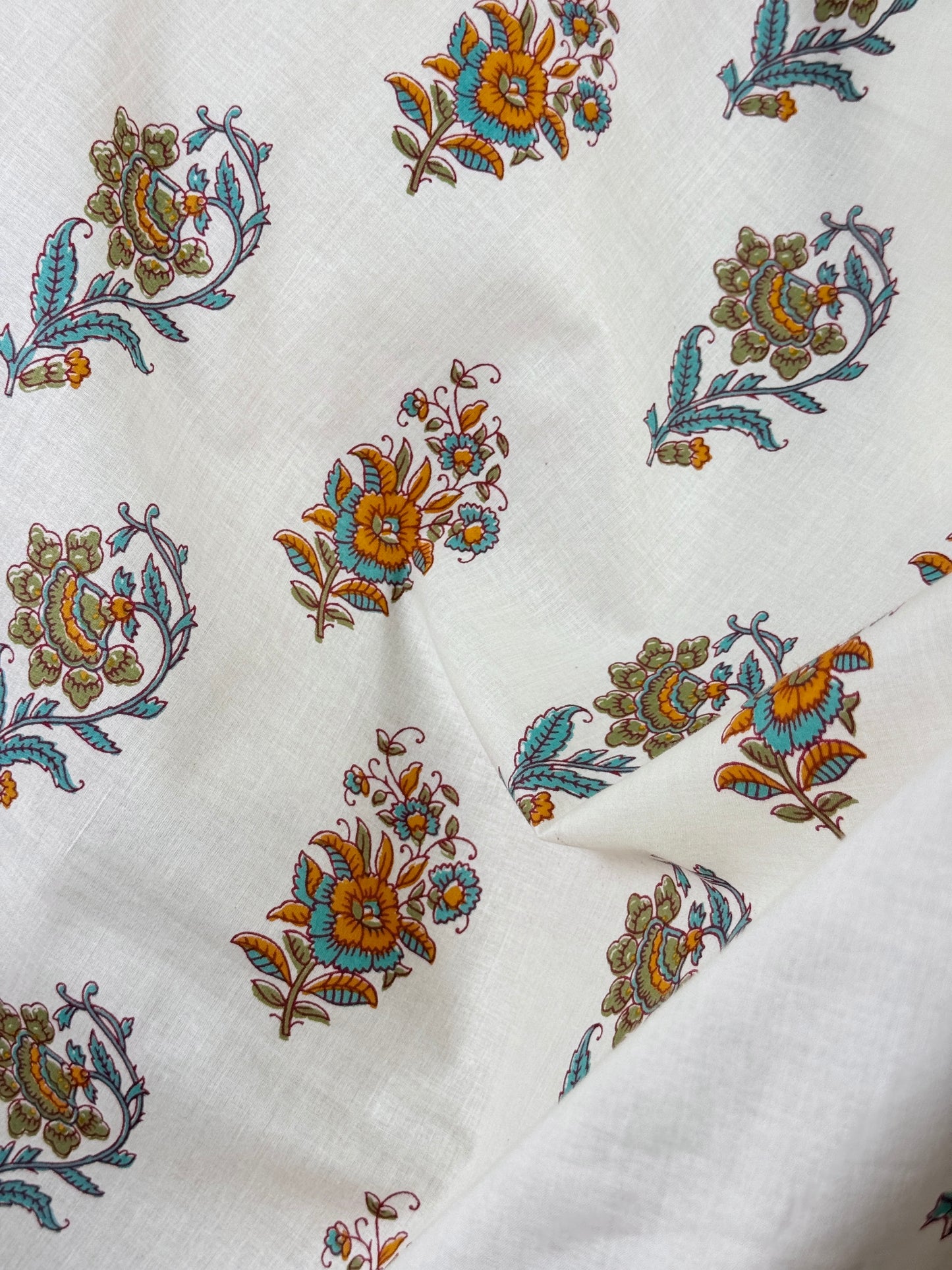 Printed Cambric Cotton  Fabric