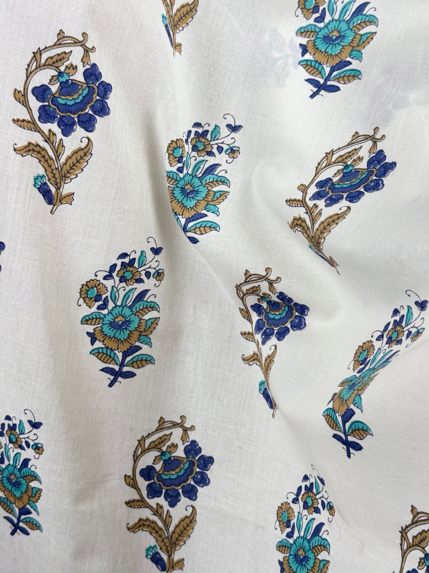 Printed Cambric Cotton  Fabric