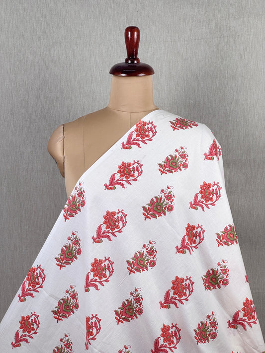Printed Cambric Cotton  Fabric