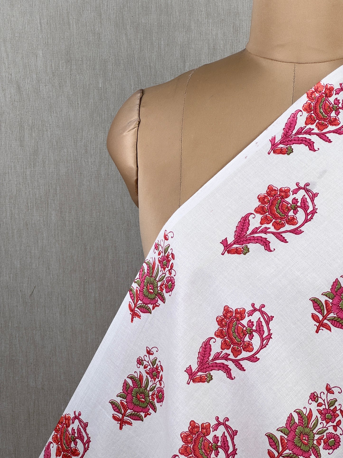 Printed Cambric Cotton  Fabric