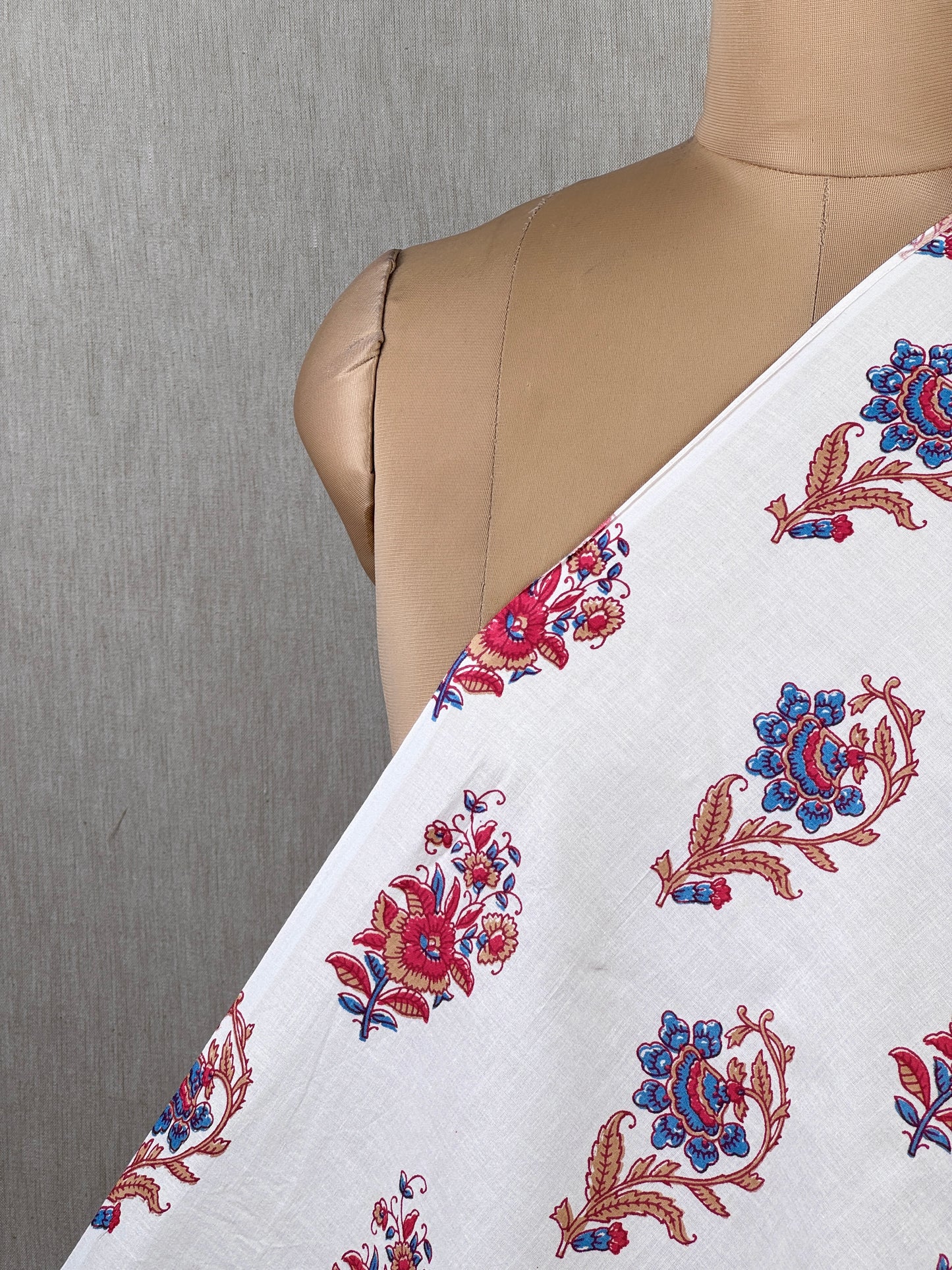 Printed Cambric Cotton  Fabric