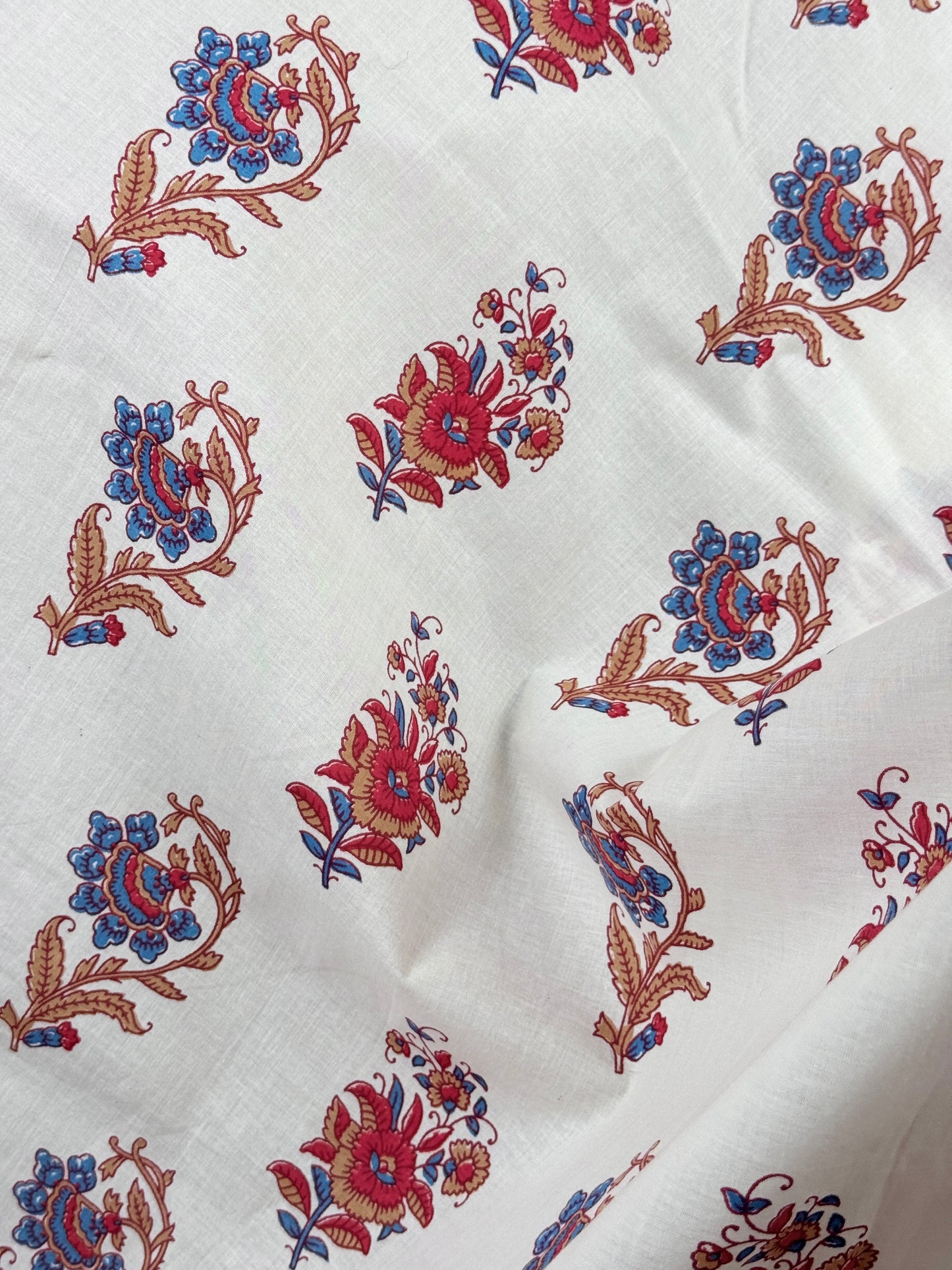 Printed Cambric Cotton  Fabric