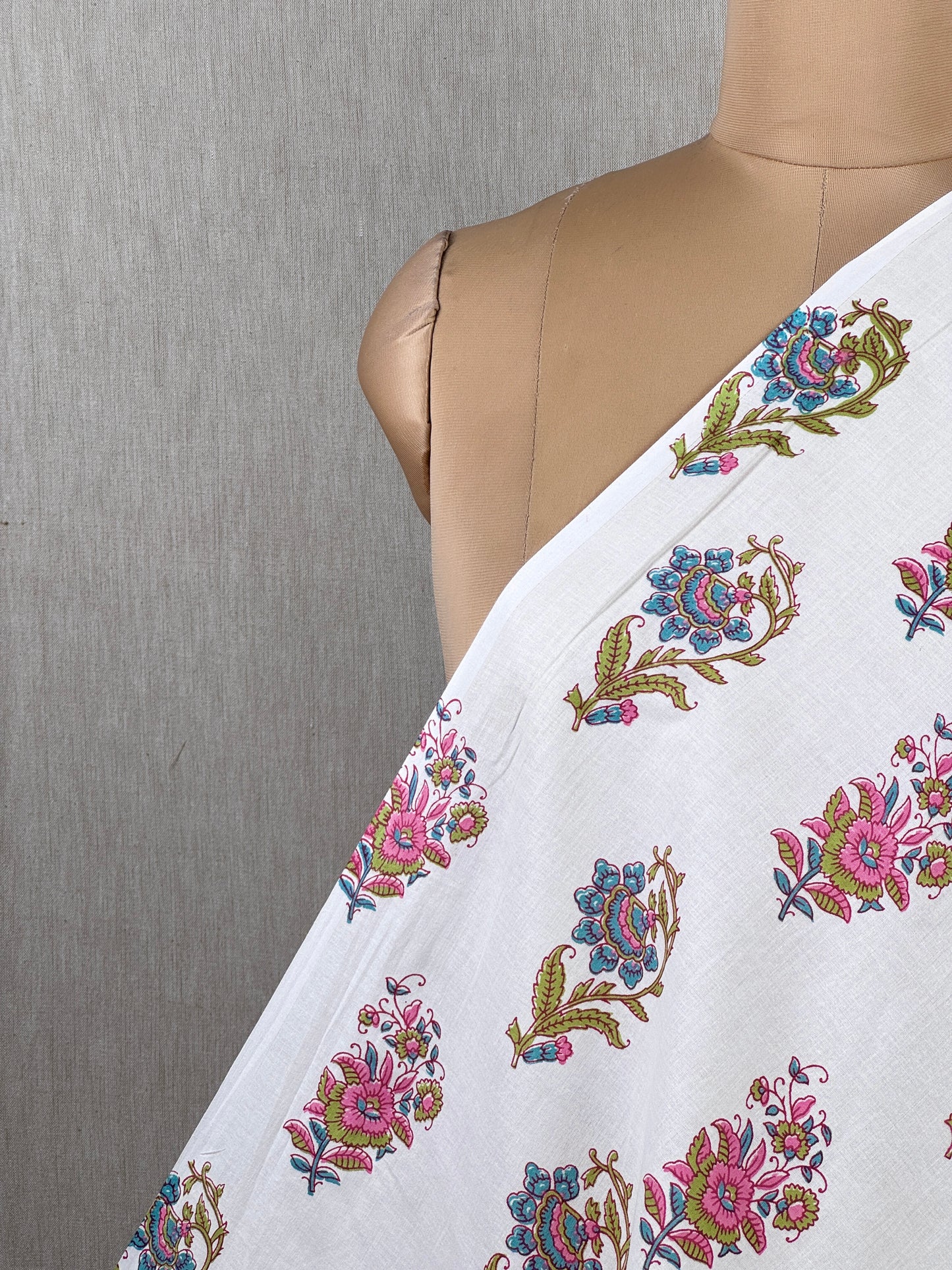 Printed Cambric Cotton  Fabric