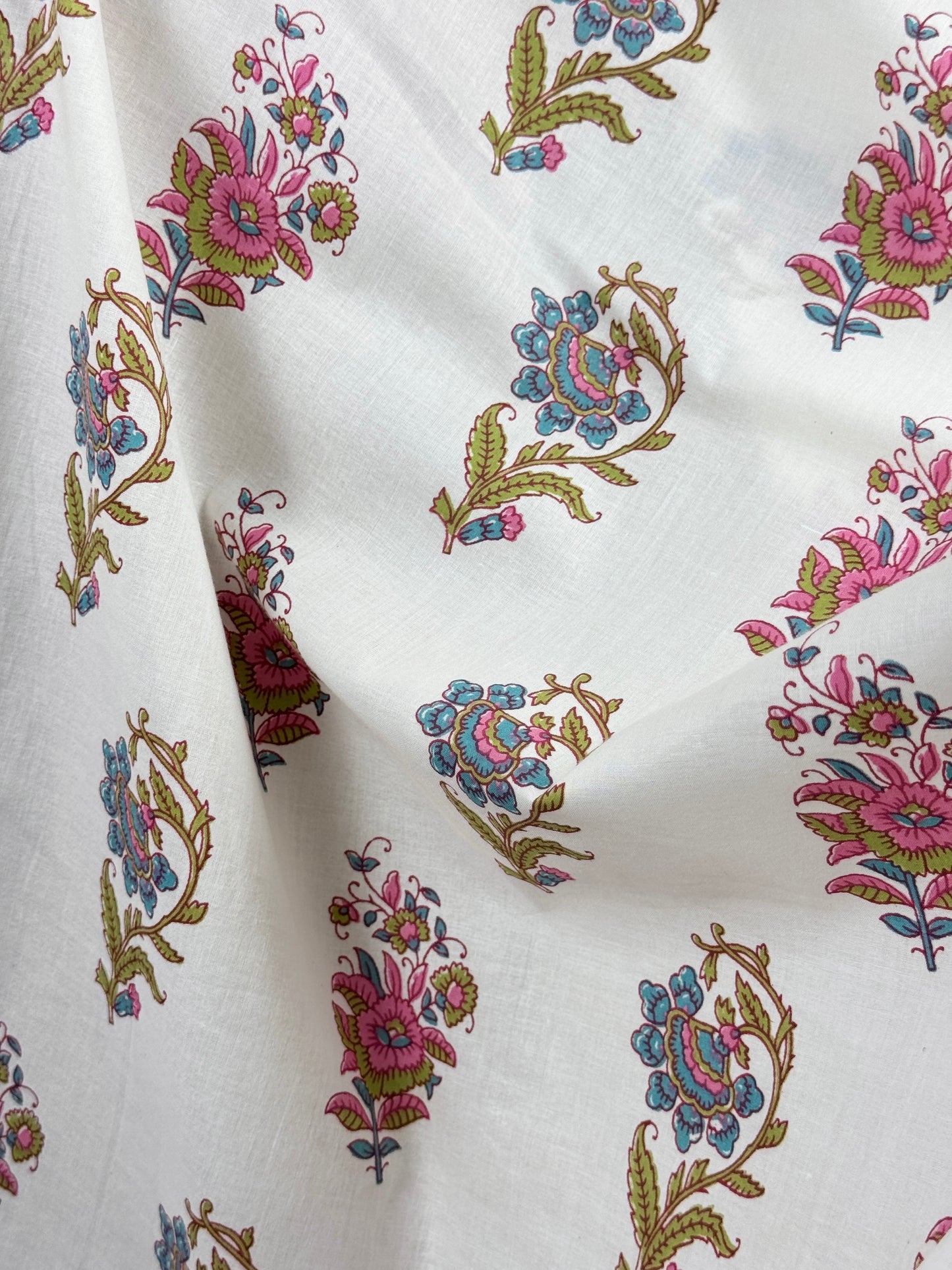 Printed Cambric Cotton  Fabric