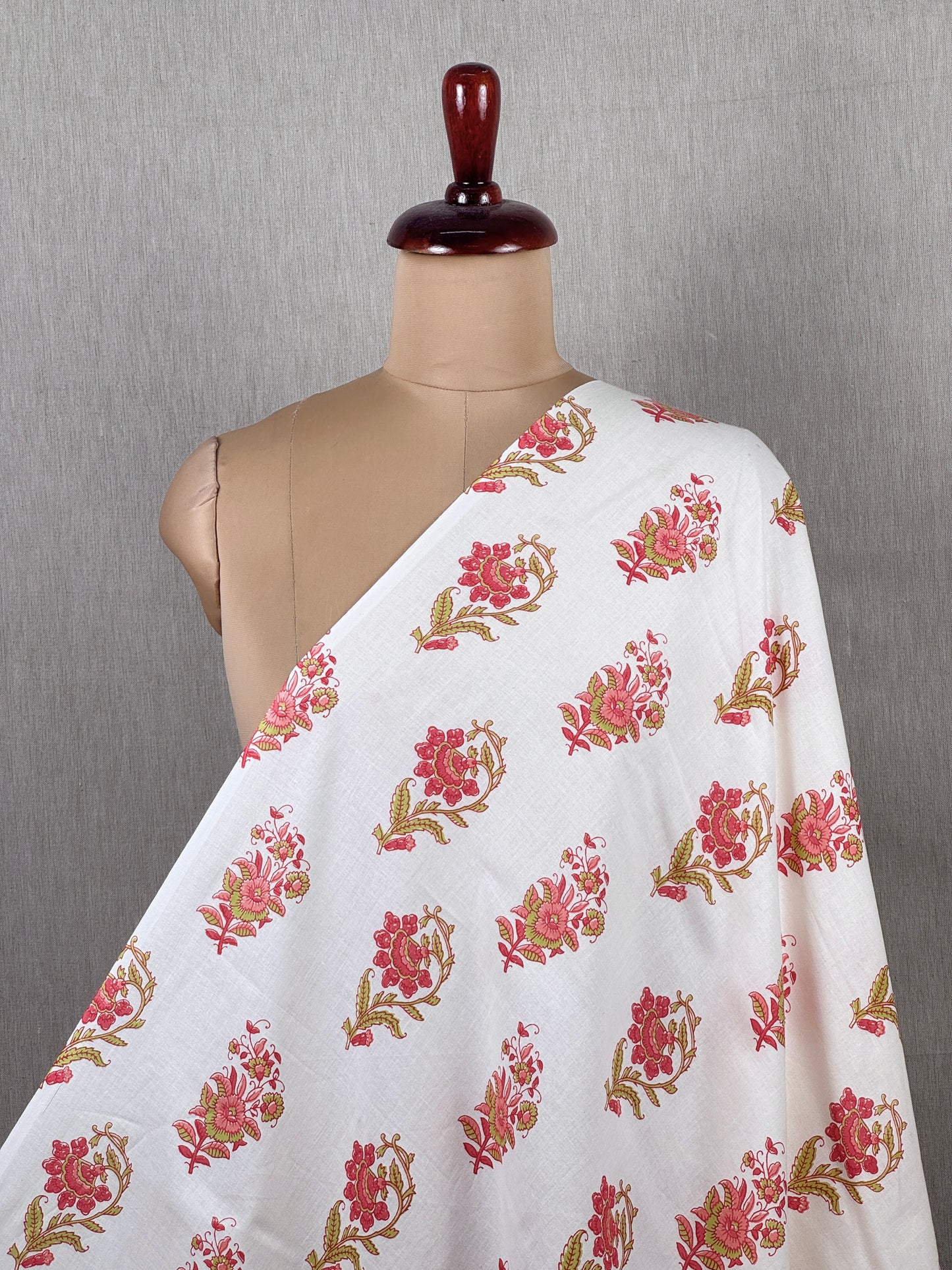 Printed Cambric Cotton  Fabric