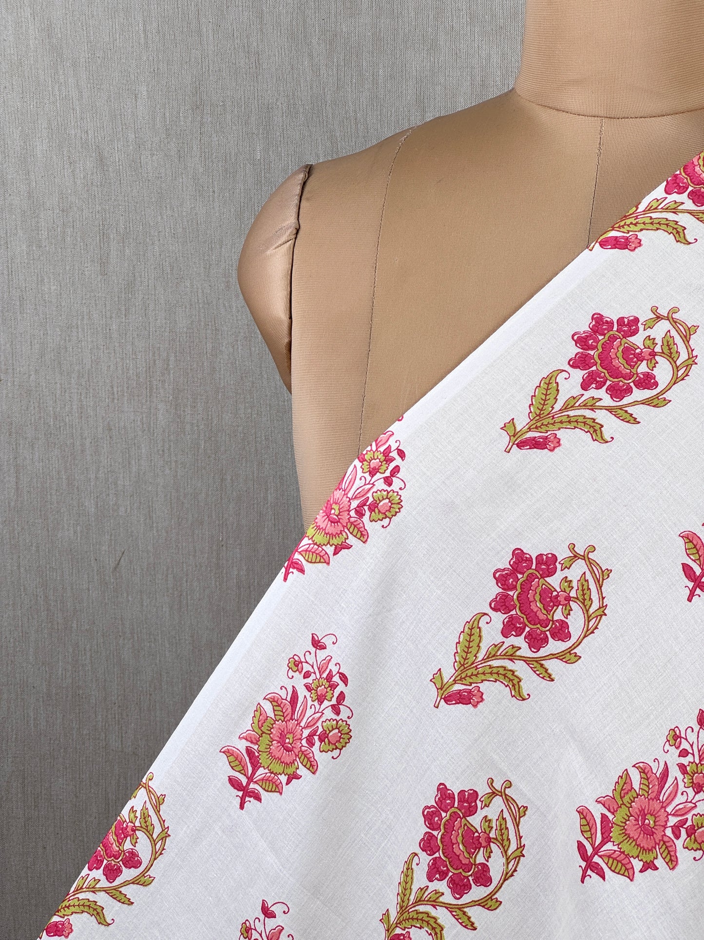 Printed Cambric Cotton  Fabric