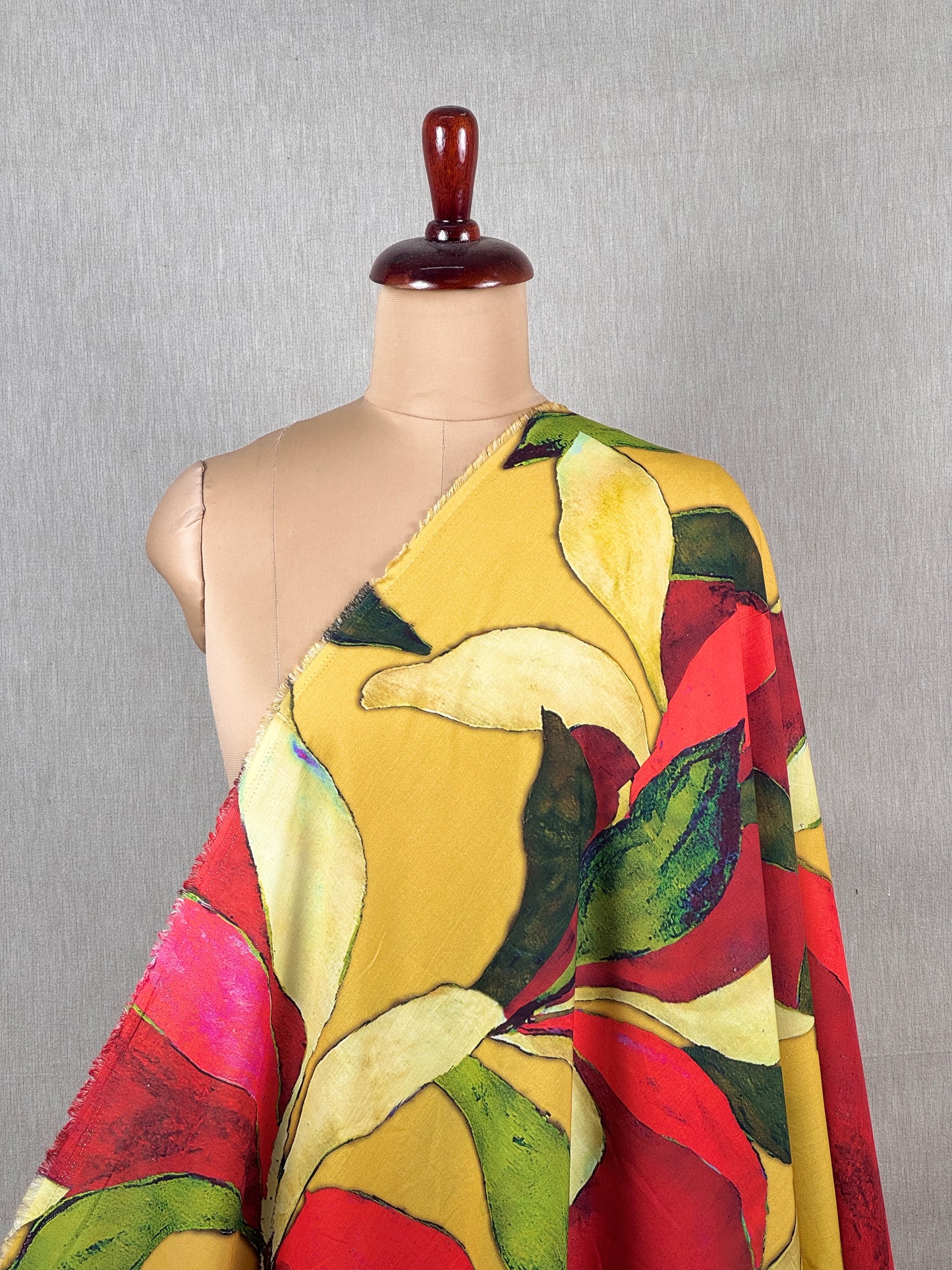 Digital Printed Mulmul Cotton  Fabric