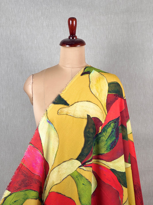 Digital Printed Mulmul Cotton  Fabric