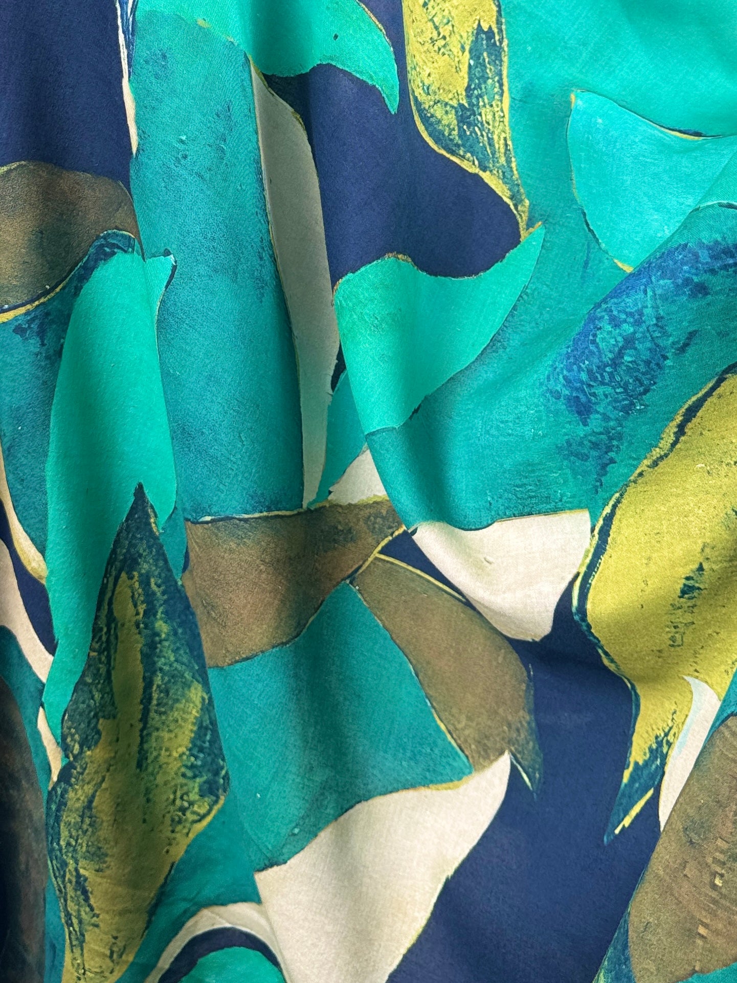 Digital Printed Mulmul Cotton  Fabric