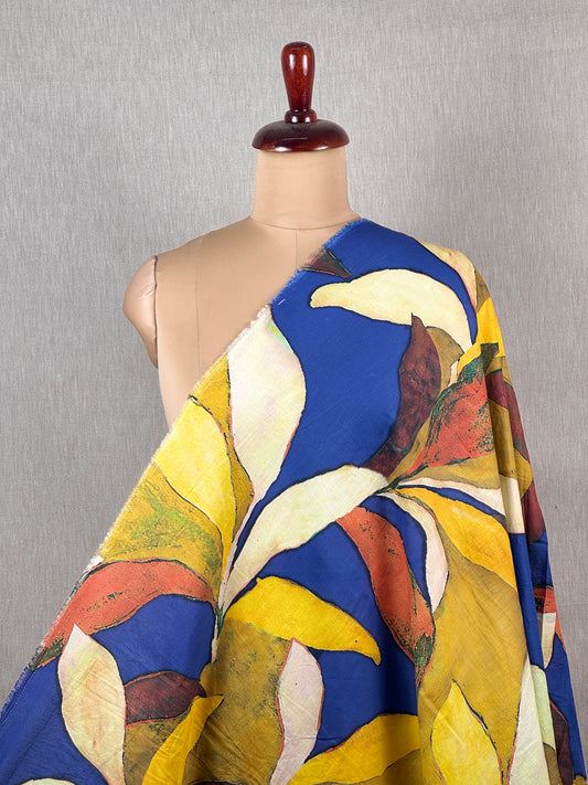 Digital Printed Mulmul Cotton  Fabric