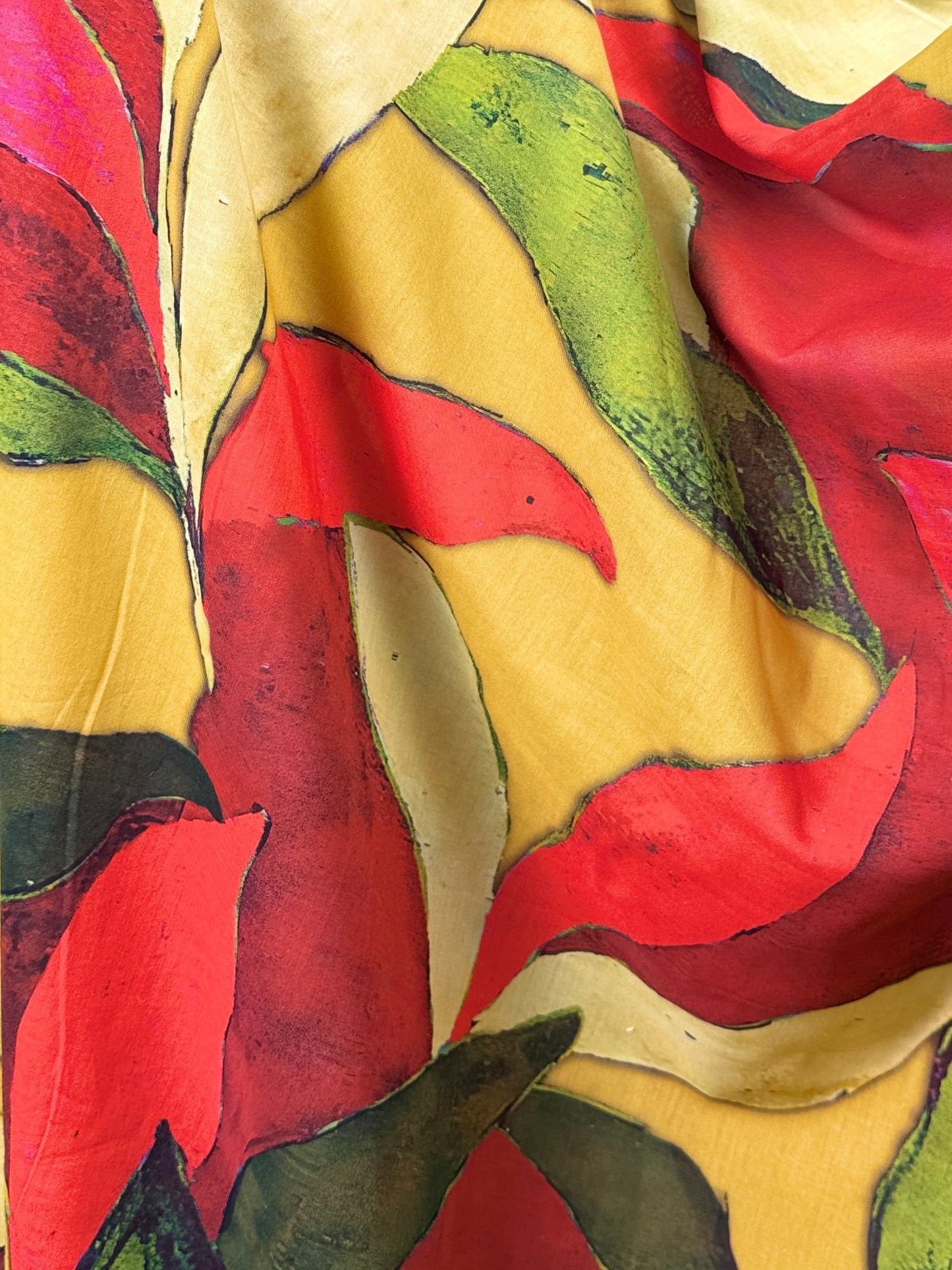 Digital Printed Mulmul Cotton  Fabric