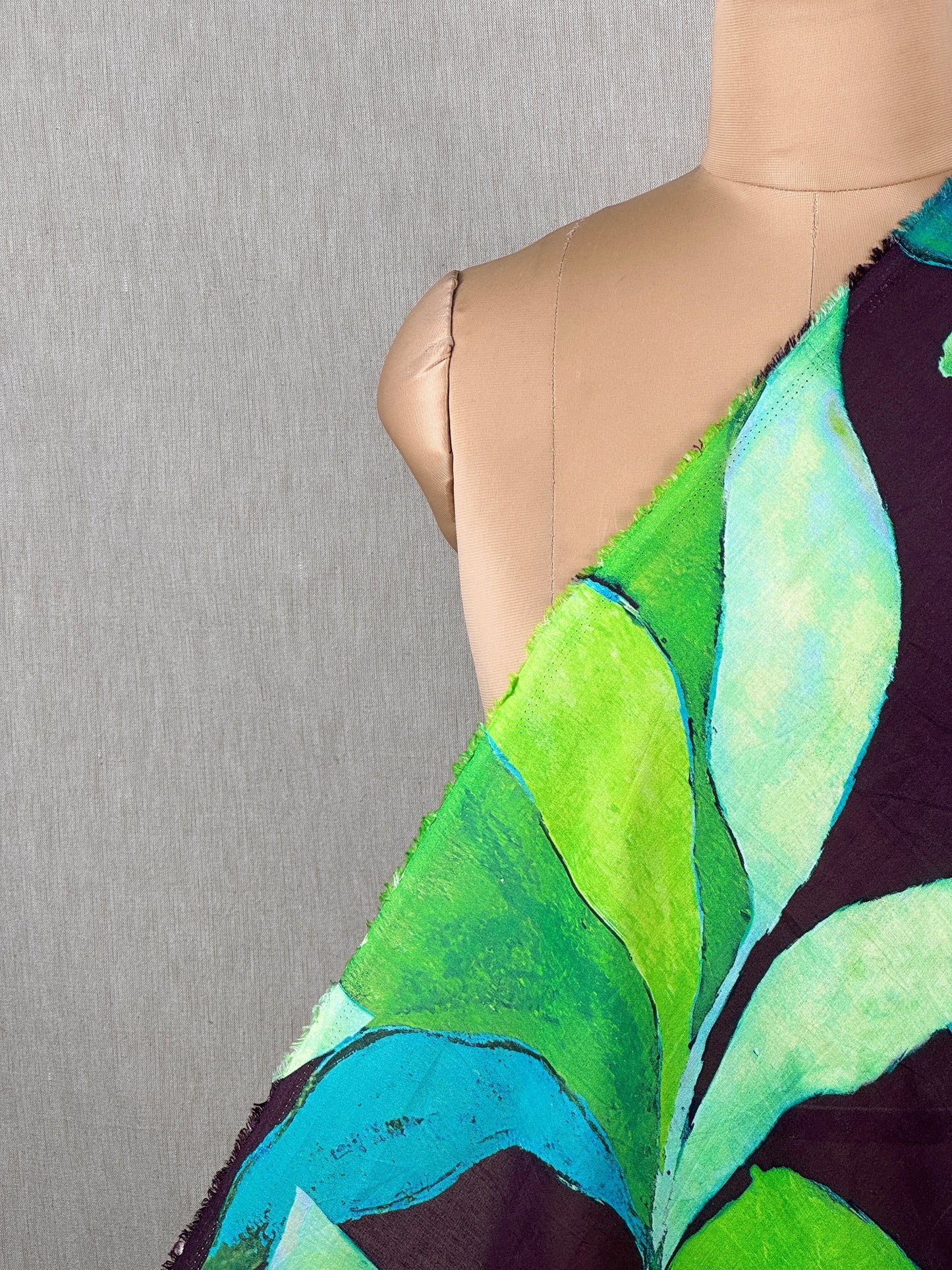 Digital Printed Mulmul Cotton  Fabric