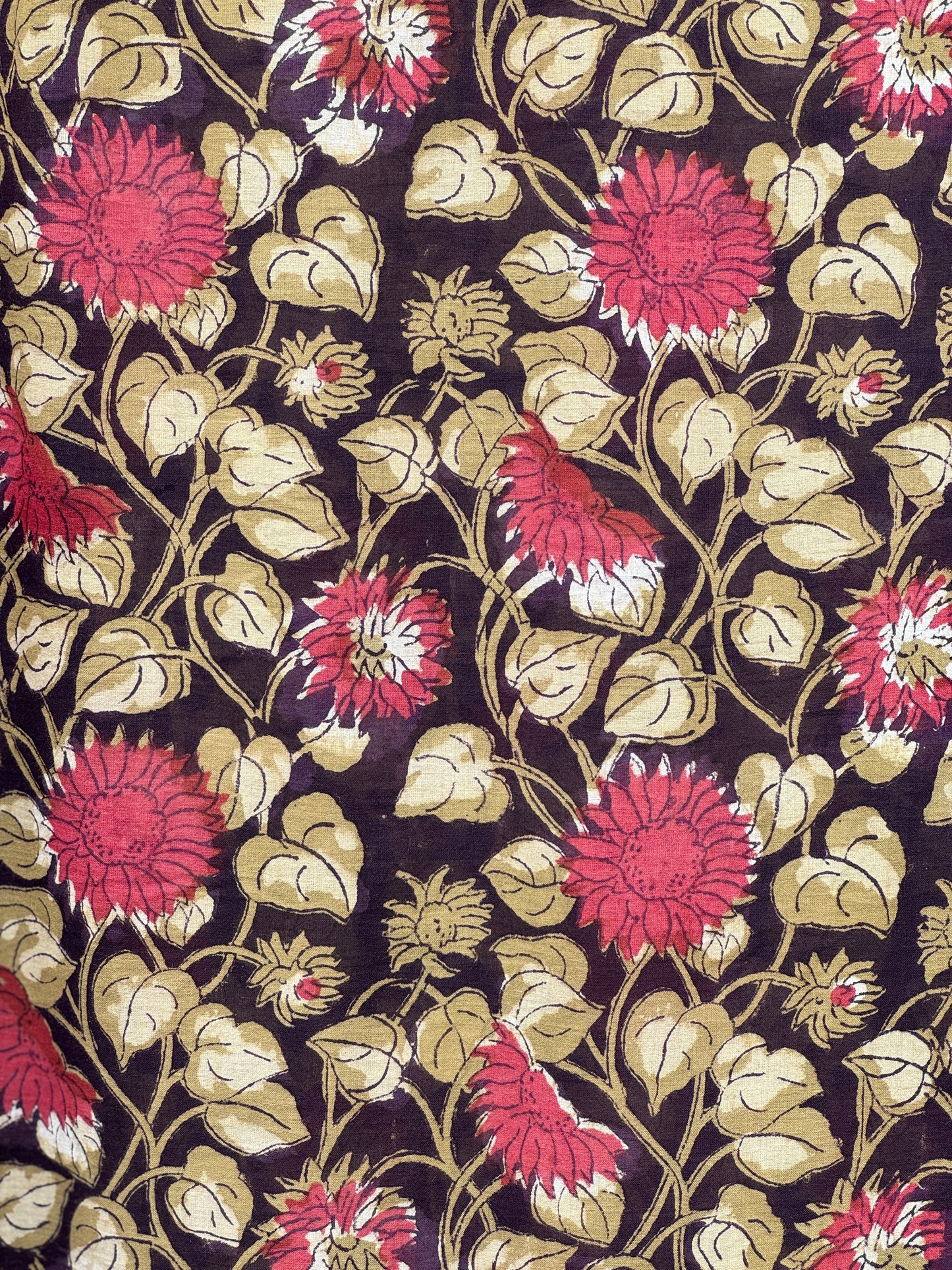 Block Printed Mulmul Cotton Dupatta