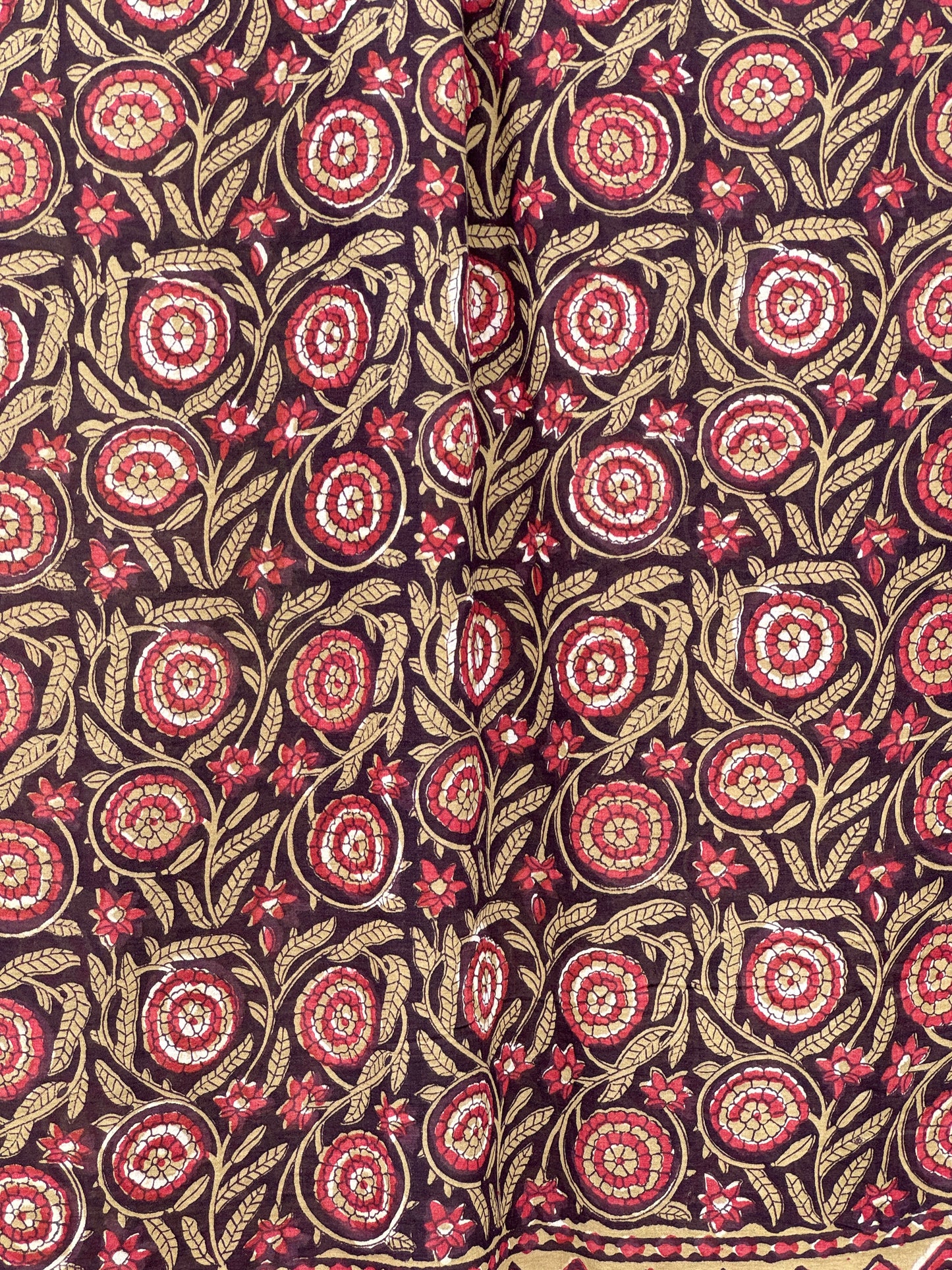 Block Printed Mulmul Cotton Dupatta