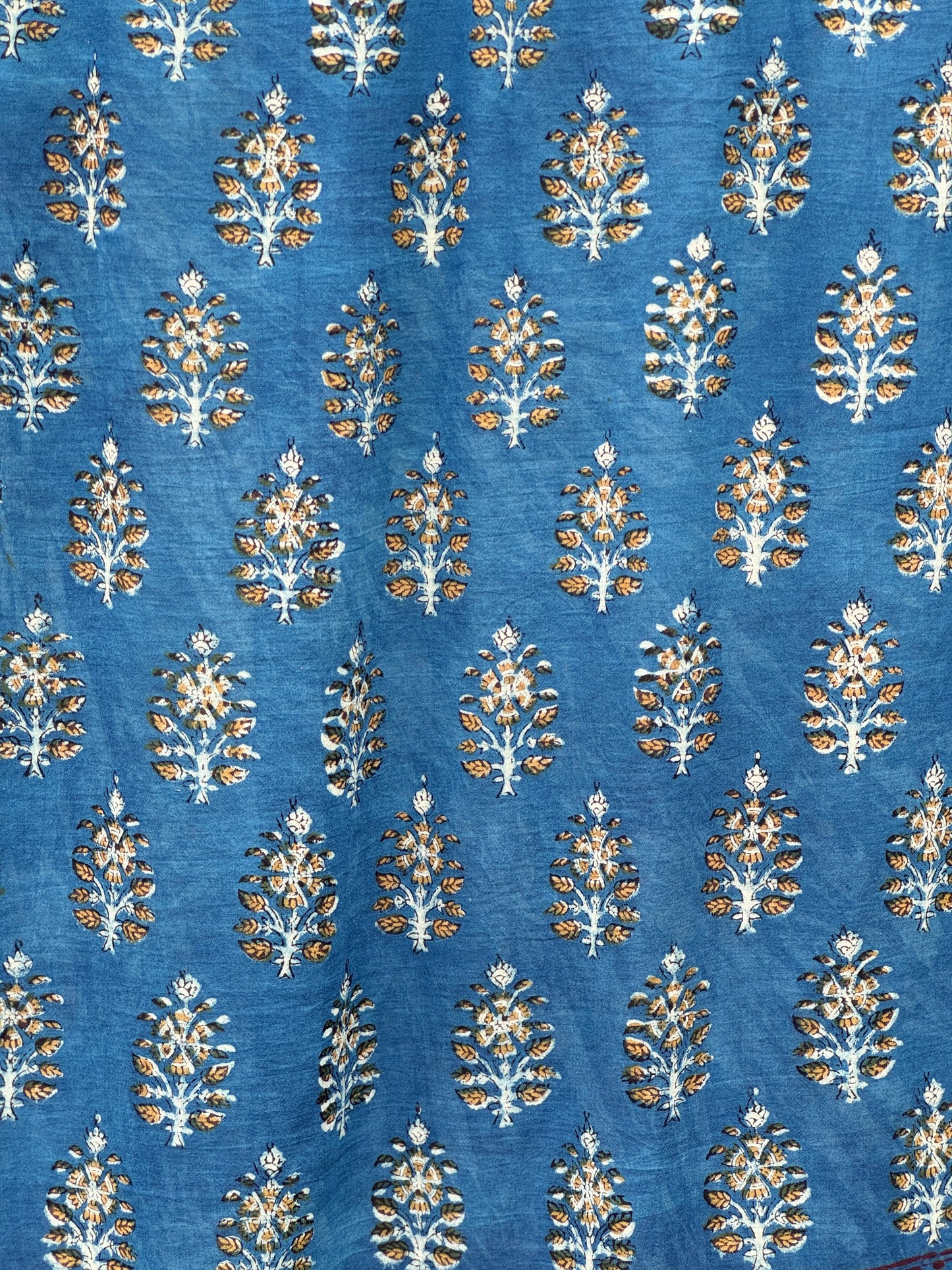 Block Printed Mulmul Cotton Dupatta