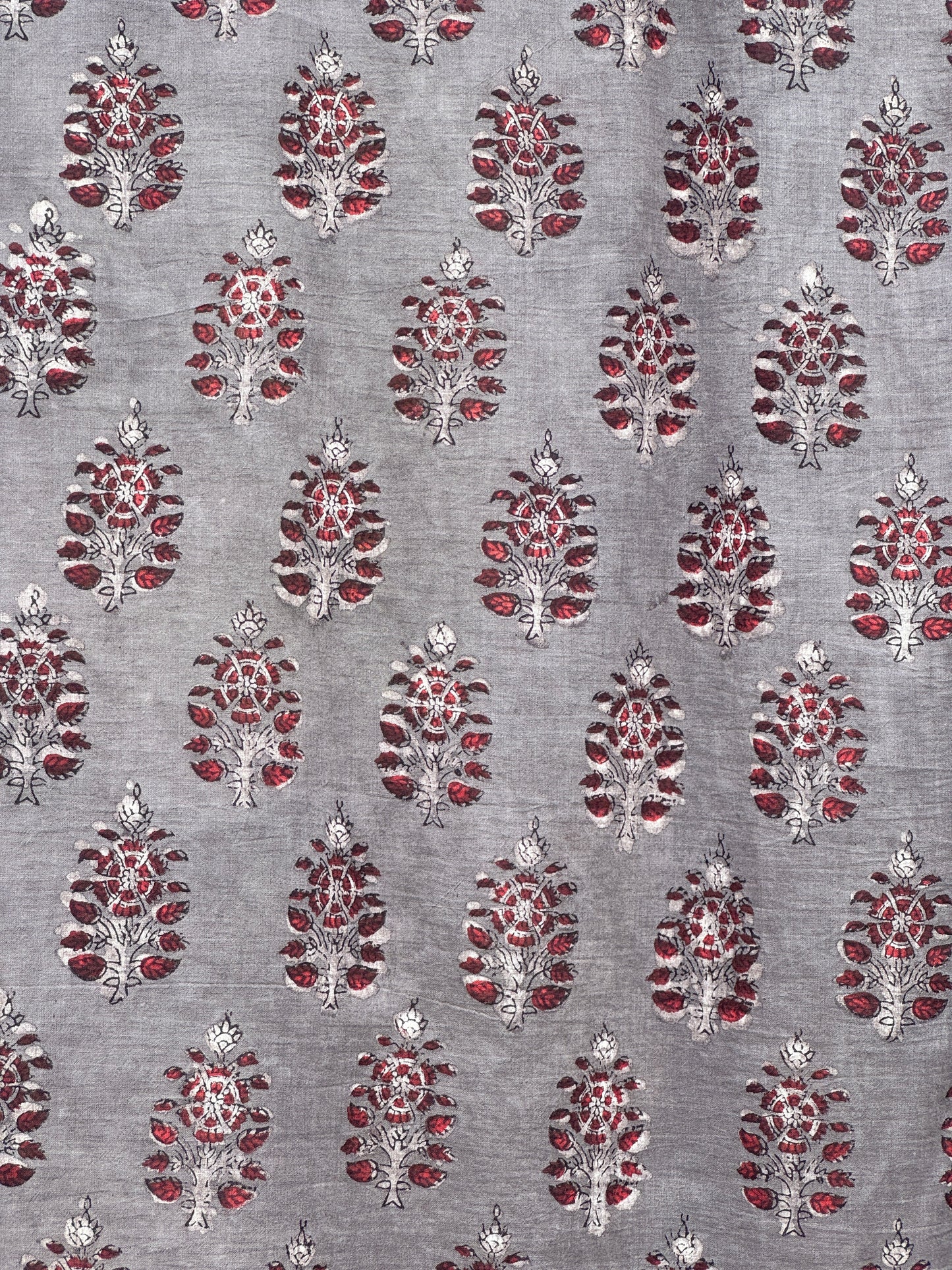 Block Printed Mulmul Cotton Dupatta