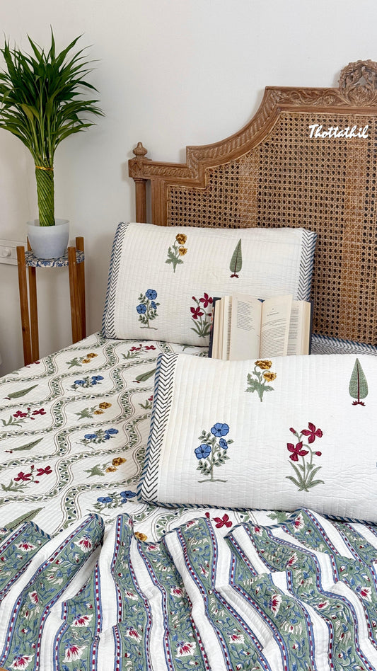 Hand Block Printed  Cotton Comforters