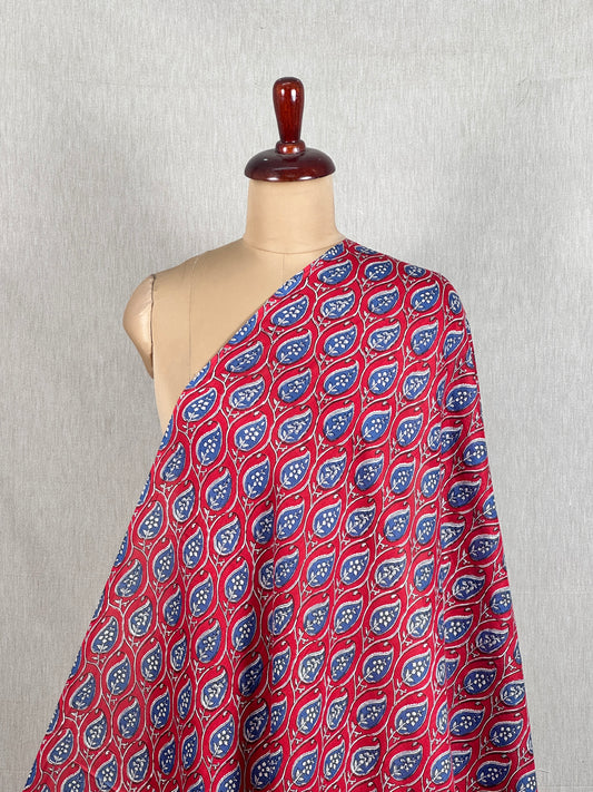 Printed Mulmul Cotton  Fabric