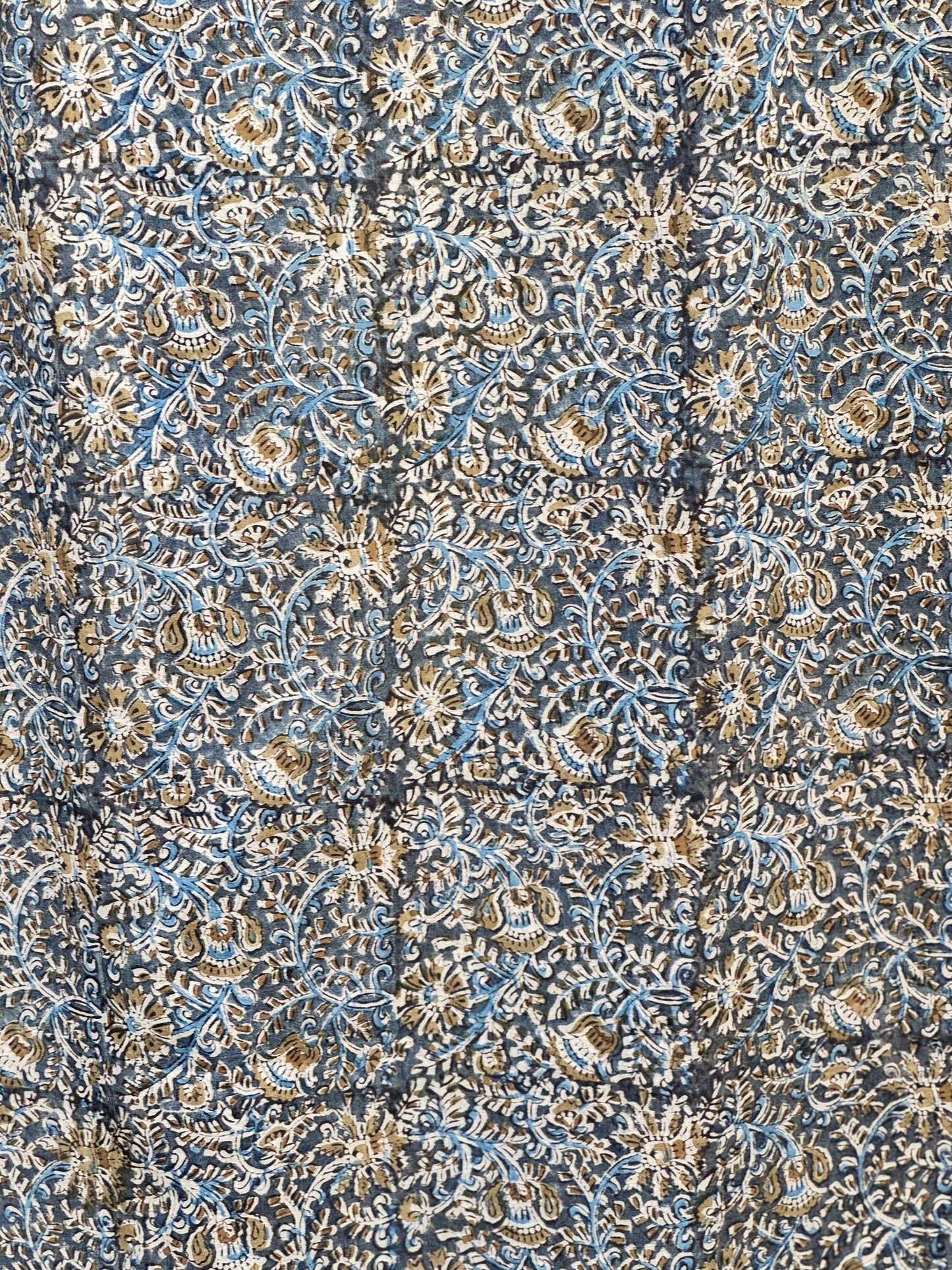 Block Printed Mulmul Cotton Dupatta