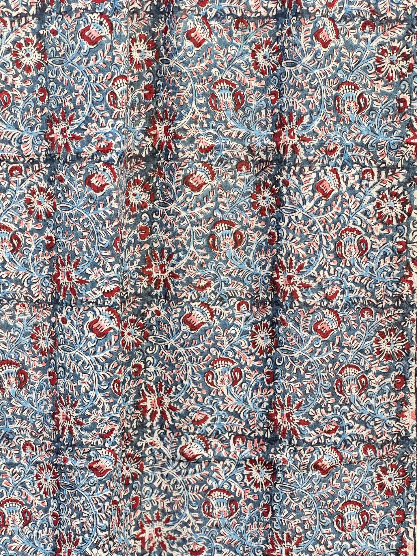 Block Printed Mulmul Cotton Dupatta