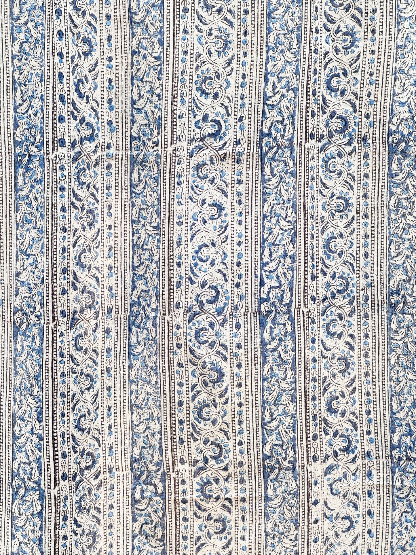 Block Printed Mulmul Cotton Dupatta