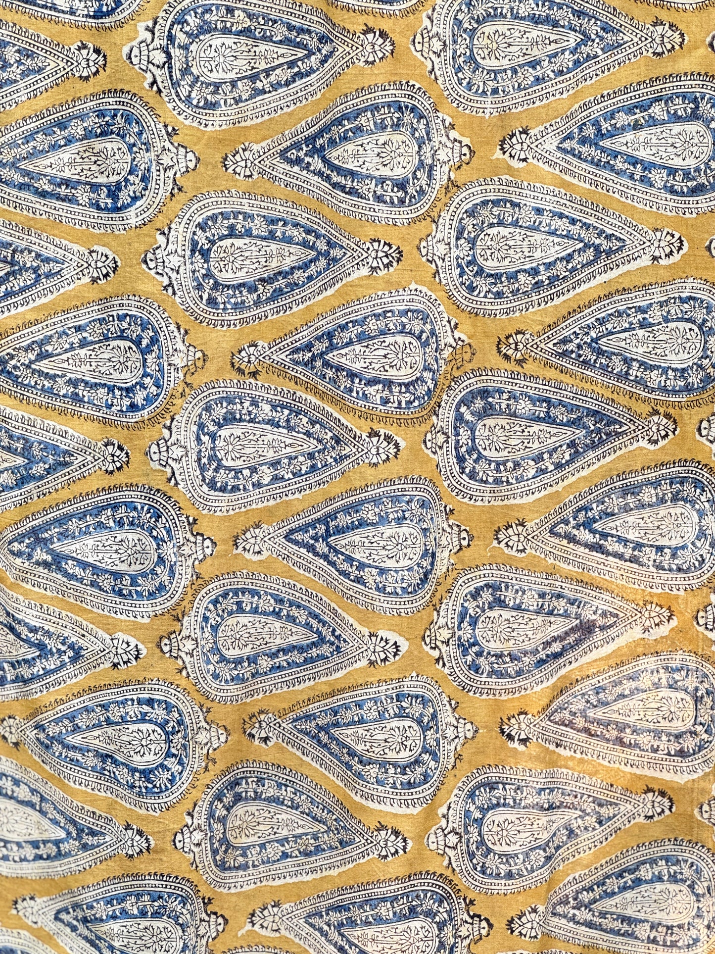 Block Printed Mulmul Cotton Dupatta