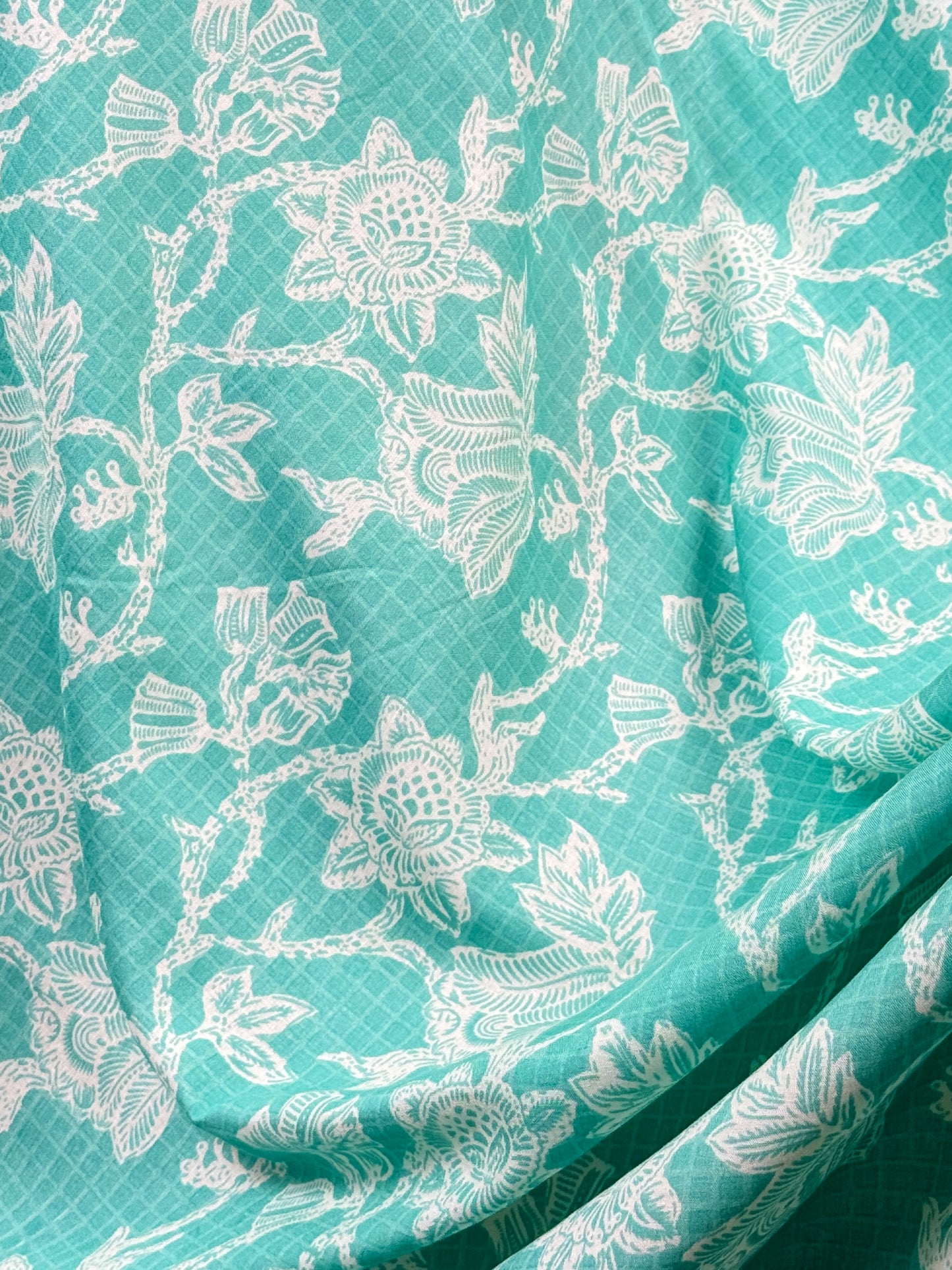 Printed Mulmul Cotton  Fabric