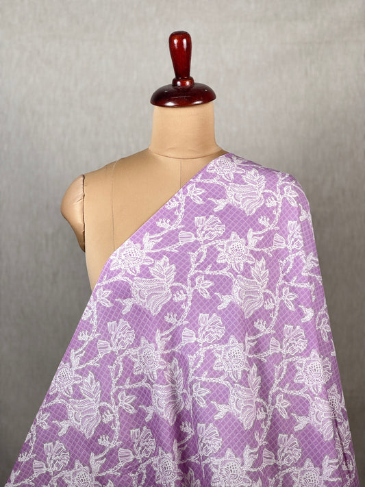 Printed Mulmul Cotton  Fabric