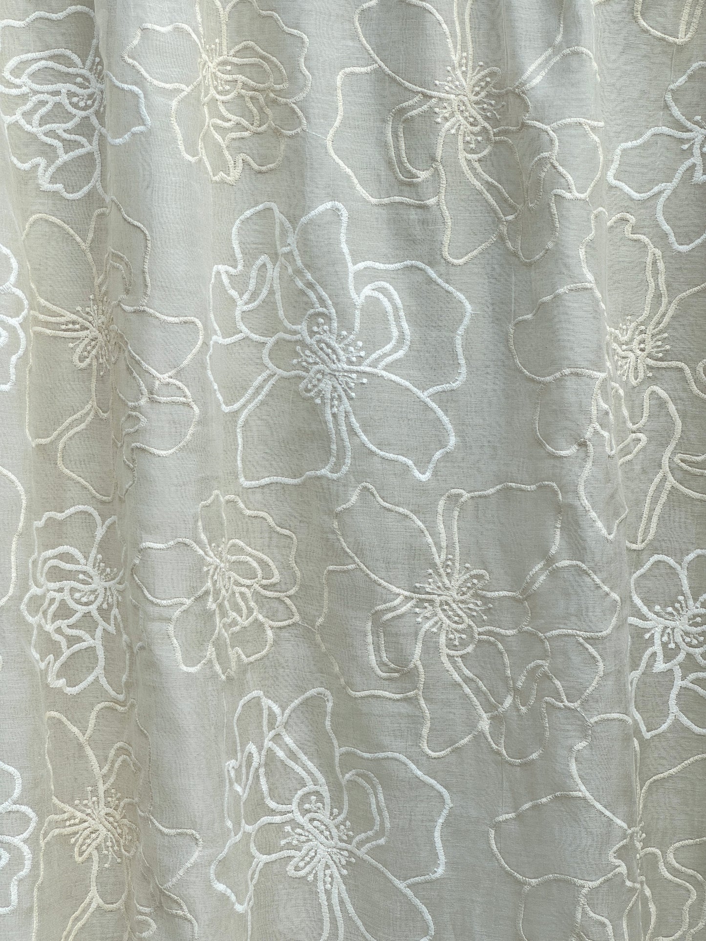 Embroidered 40 gm Banarasi Chanderi Fabric