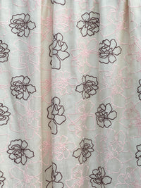 Embroidered 40 gm Banarasi Chanderi Fabric