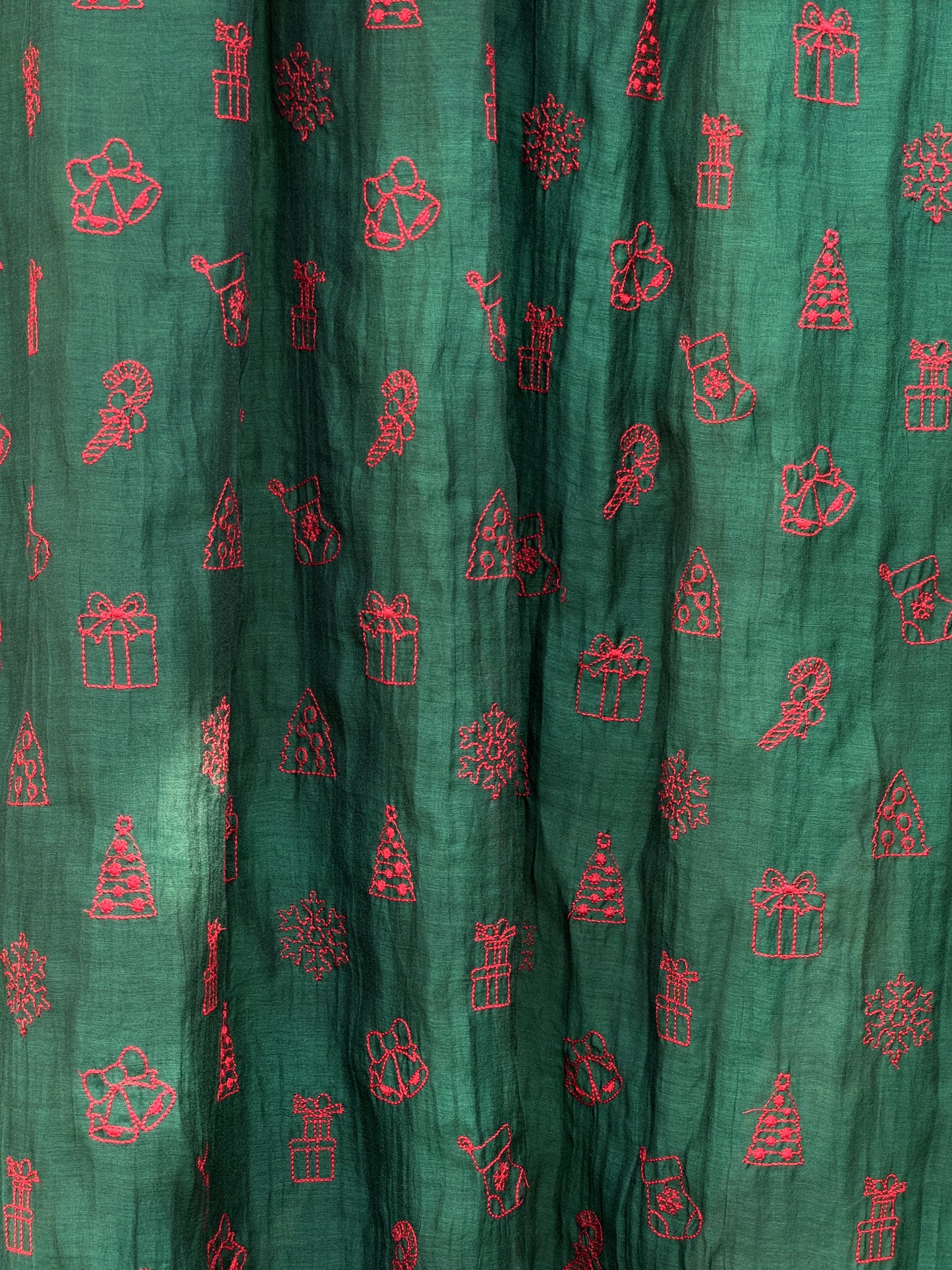 Embroidered 40gm Banarasi Chanderi Fabrics