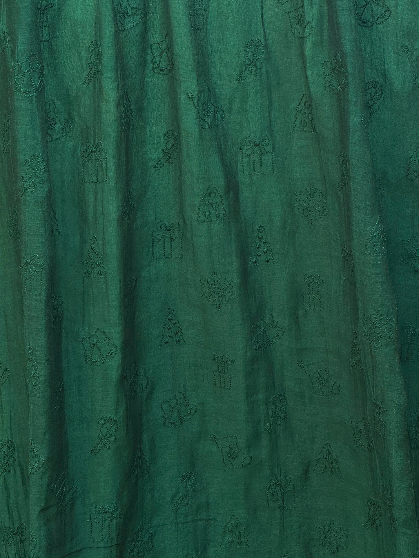 Embroidered 40gm Banarasi Chanderi Fabrics