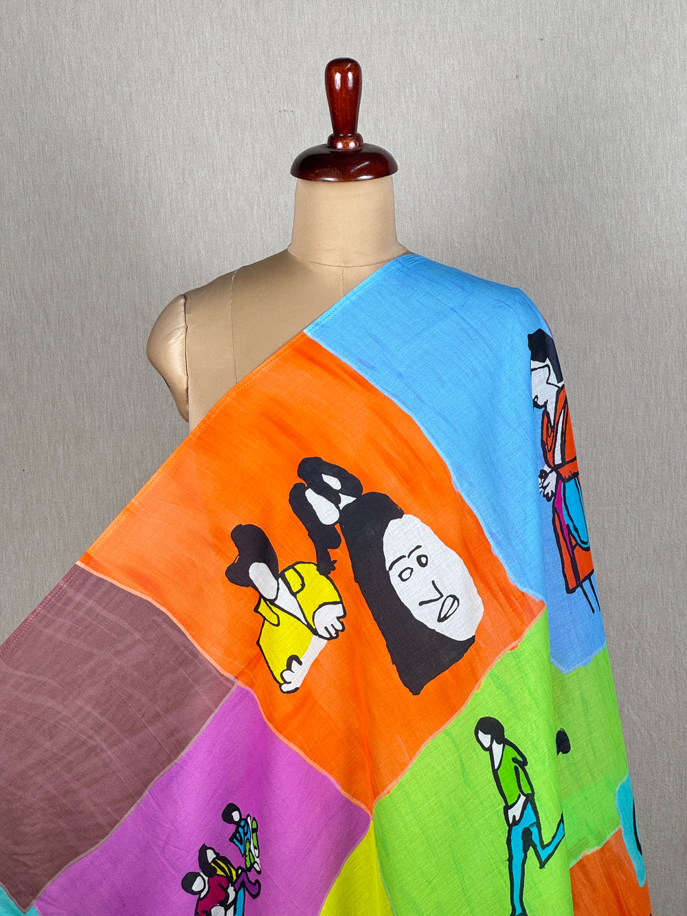 Digital Printed Mul Cotton Fabrics